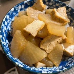 厚揚げと大根の煮物